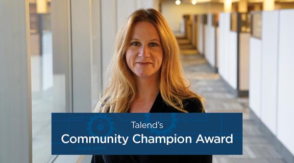 Julia Fryk Receives the Talend Community Champion Award