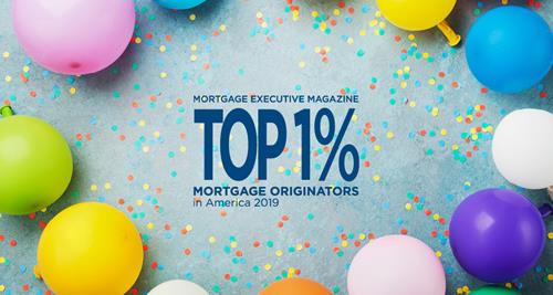 Mortgage Executive Top Originators Leader